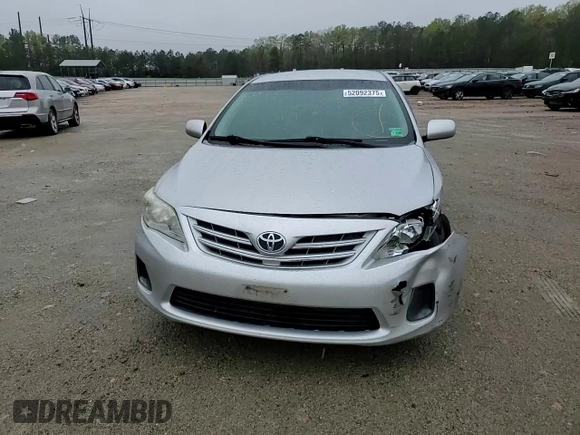2013 Toyota Corolla L with VIN 2T1BU4EE0DC988708, listed as a Copart auction lot 52092375 with 165,895 mi miles and Salvage Title. Bid and sale history available at carsss.com. Image 10.