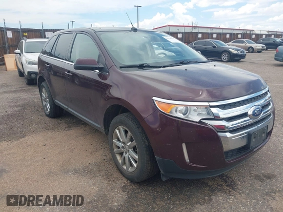 2011 Ford Edge Limited with VIN 2FMDK3KC8BBA95926, listed as a IAAI auction lot 42726101 with 126,129 mi miles and . Bid and sale history available at DreamBid. Image 1.