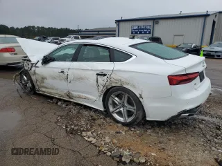 2021 Audi A5 Sportback S line Premium Plus with VIN WAUFACF54MA041742, listed as a Copart auction lot 48866535 with 0 mi miles and Salvage Title. Bid and sale history available at carsss.com. Image 2.