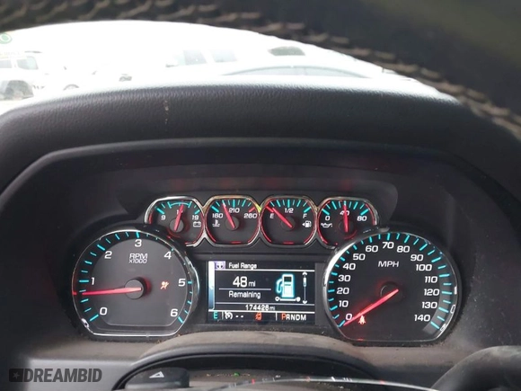 2016 Chevrolet Silverado 1500 LT with VIN 3GCUKREC9GG205499, listed as a IAAI auction lot 41557147 with 174,426 mi miles. Bid and sale history available at carsss.com. Image 7.