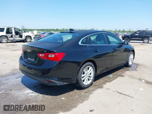 2017 Chevrolet Malibu LT with VIN 1G1ZE5ST1HF204532, listed as a IAAI auction lot 42001110 with 143,937 mi miles and . Bid and sale history available at DreamBid. Image 4.