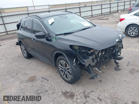 2020 Ford Escape SEL with VIN 1FMCU0H62LUA54273, listed as a IAAI auction lot 41608700 with 70,545 mi miles and . Bid and sale history available at carsss.com. Image 1.