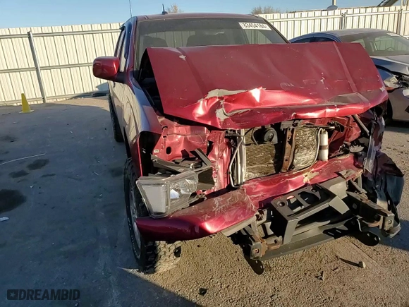 2010 Chevrolet Colorado LT w/1LT with VIN 1GCJTCDE1A8140824, listed as a Copart auction lot 83454184 with 0 mi miles and Salvage Title. Bid and sale history available at carsss.com. Image 10.