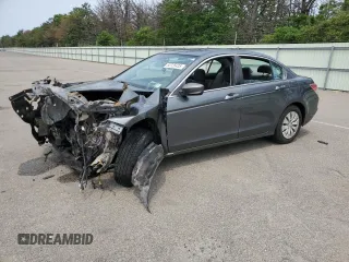 2011 Honda Accord LX with VIN 1HGCP2F37BA078683, listed as a Copart auction lot 60726405 with Not provided miles and Salvage title. Bid and sale history available at DreamBid. Image 1.