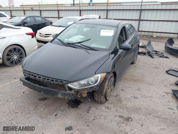 2017 Hyundai Elantra SE with VIN 5NPD84LFXHH140539, listed as a IAAI auction lot 41583020 with 112,035 mi miles. Bid and sale history available at carsss.com. Image 17.