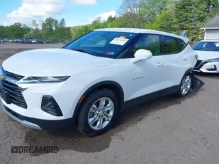 2022 Chevrolet Blazer LT with VIN 3GNKBHR40NS163519, listed as a IAAI auction lot 42220133 with 35,598 mi miles and . Bid and sale history available at DreamBid. Image 2.