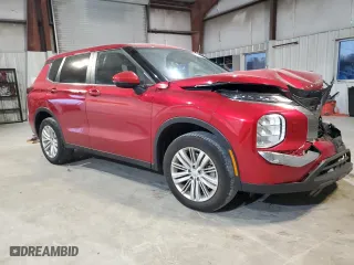 2024 Mitsubishi Outlander ES with VIN JA4J4UA83RZ004065, listed as a Copart auction lot 81395564 with 18,363 mi miles and Salvage Title. Bid and sale history available at carsss.com. Image 4.