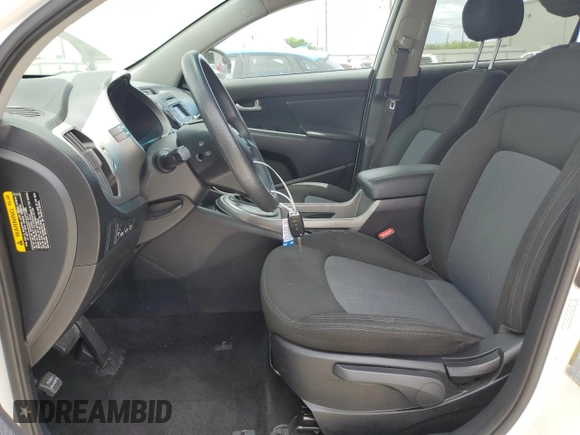 2016 Kia Sportage LX with VIN KNDPB3AC2G7871857, listed as a Copart auction lot 51320345 with 155,057 mi miles and Salvage Title. Bid and sale history available at carsss.com. Image 7.