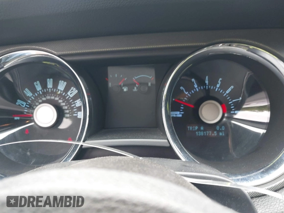 2011 Ford Mustang V6 with VIN 1ZVBP8EM2B5142545, listed as a IAAI auction lot 42667556 with 138,177 mi miles and . Bid and sale history available at DreamBid. Image 7.