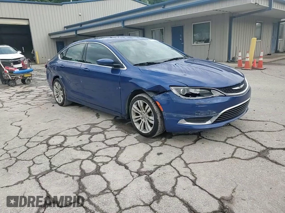 2015 Chrysler 200 Limited with VIN 1C3CCCAB9FN583805, listed as a Copart auction lot 57056495 with 132,445 mi miles and Salvage title. Bid and sale history available at DreamBid. Image 13.