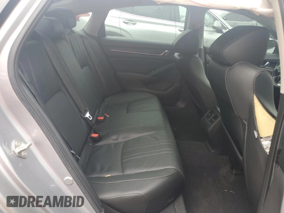 2020 Honda Accord Touring with VIN 1HGCV2F90LA031054, listed as a Copart auction lot 55806185 with 76,678 mi miles and Salvage title. Bid and sale history available at DreamBid. Image 10.