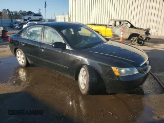 2007 Hyundai Sonata GLS with VIN 5NPET46C57H236632, listed as a Copart auction lot 43047295 with 475,610 mi miles and Salvage Title. Bid and sale history available at DreamBid. Image 4.
