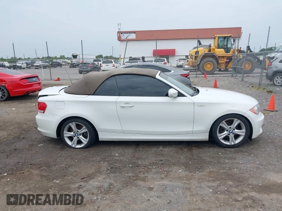 2011 BMW 1 Series 128i with VIN WBAUL7C50BVM80391, listed as a IAAI auction lot 39812898 with 126,208 mi miles and . Bid and sale history available at DreamBid. Image 13.