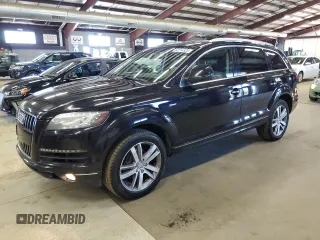 2014 Audi Q7 3.0T Premium Plus with VIN WA1LGAFE2ED003963, listed as a Copart auction lot 52714325 with 110,387 mi miles and Clean Title. Bid and sale history available at carsss.com. Image 1.