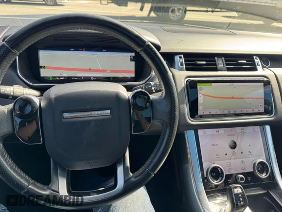 2018 Land Rover Range Rover Sport HSE with VIN SALWR2RVXJA414725, listed as a Copart auction lot 52300335 with 77,046 mi miles and Clean Title. Bid and sale history available at carsss.com. Image 7.