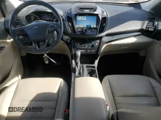 2017 Ford Escape Titanium with VIN 1FMCU9JD8HUE83650, listed as a Copart auction lot 48498245 with 103,920 mi miles and Salvage Title. Bid and sale history available at carsss.com. Image 8.