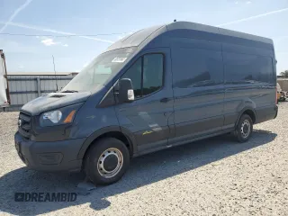 2020 Ford Transit Cargo with VIN 1FTBR3X80LKA72255, listed as a Copart auction lot 57000205 with 66,431 mi miles and Salvage Title. Bid and sale history available at DreamBid. Image 1.