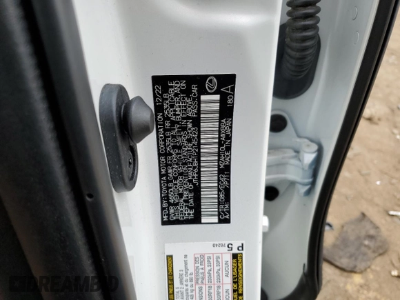2023 Lexus UX 250h Premium z VIN JTHP6JBH1P2145423, wystawiony jako Copart lot #47424085 z przebiegiem 8 883 mil mil oraz Czysty tytuł • Clean title. Historia ofert i sprzedaży dostępna na DreamBid. Obrazek 15.