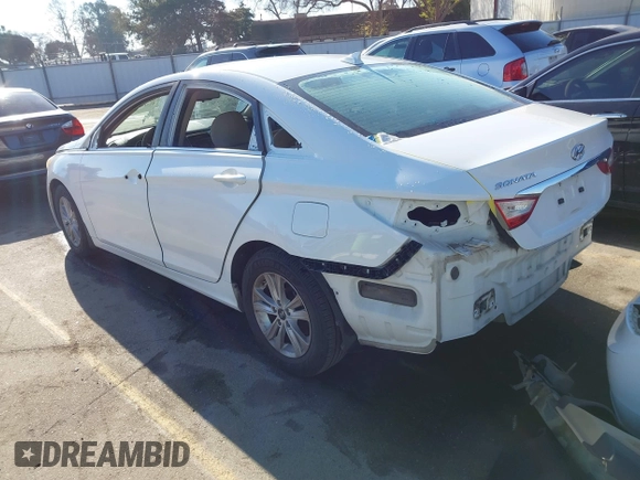 2012 Hyundai Sonata GLS with VIN 5NPEB4AC3CH461023, listed as a IAAI auction lot 41308876 with 101,628 mi miles. Bid and sale history available at carsss.com. Image 3.