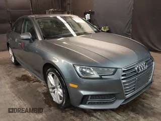 2017 Audi A4 Season of Audi Premium with VIN WAUDNAF49HN049681, listed as a IAAI auction lot 41561648 with 89,850 mi miles. Bid and sale history available at carsss.com. Image 1.