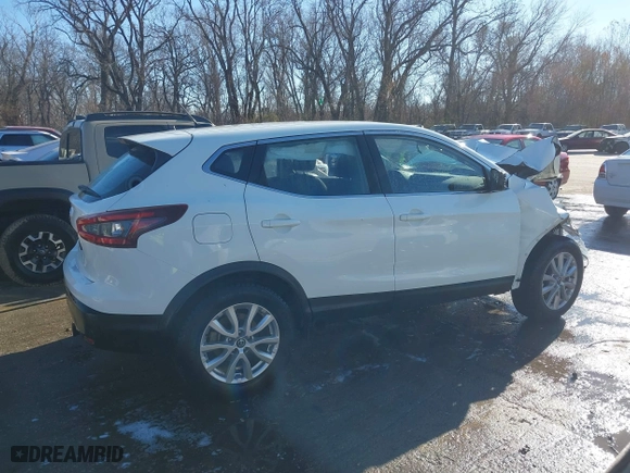 2021 Nissan Rogue Sport S with VIN JN1BJ1AV1MW306958, listed as a IAAI auction lot 41029311 with 56,890 mi miles. Bid and sale history available at carsss.com. Image 14.