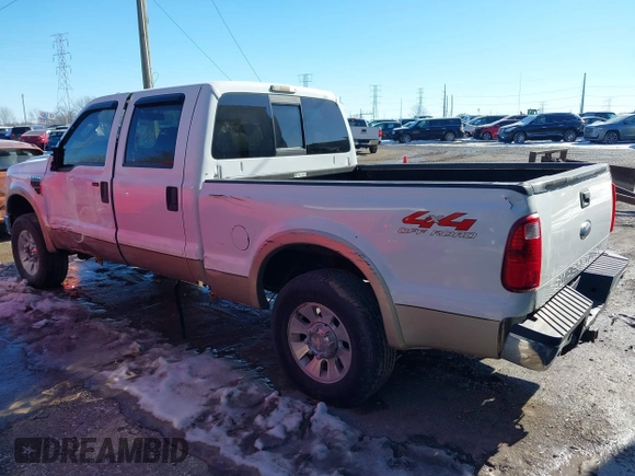 2008 Ford F-250 XL with VIN 1FTSW21R78EB38942, listed as a IAAI auction lot 41914058 with 176,312 mi miles. Bid and sale history available at carsss.com. Image 3.