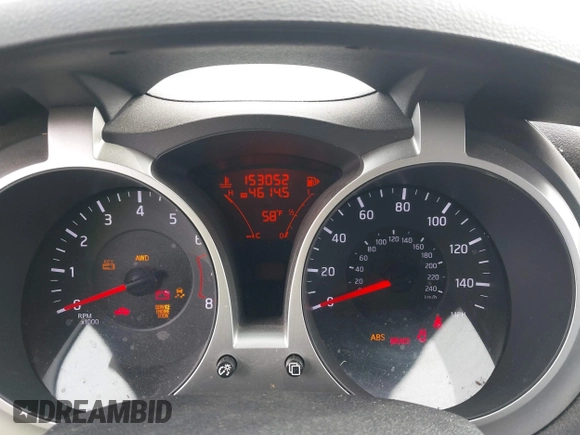2013 Nissan Juke SV with VIN JN8AF5MV8DT217116, listed as a IAAI auction lot 41540269 with 153,052 mi miles. Bid and sale history available at carsss.com. Image 7.