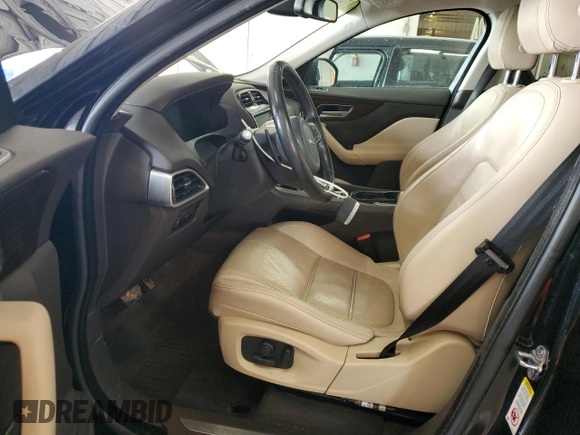 2017 Jaguar F-Pace 35t Prestige with VIN SADCK2BV7HA897310, listed as a Copart auction lot 51216445 with 154,840 mi miles and Non Repairable. Bid and sale history available at DreamBid. Image 7.