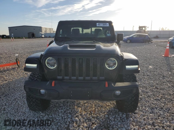 2020 Jeep Gladiator Mojave z VIN 1C6JJTEG9LL205738, wystawiony jako Copart lot #48773085 z przebiegiem 18 649 mil mil oraz Szkoda całkowita • Salvage title. Historia ofert i sprzedaży dostępna na DreamBid. Obrazek 5.
