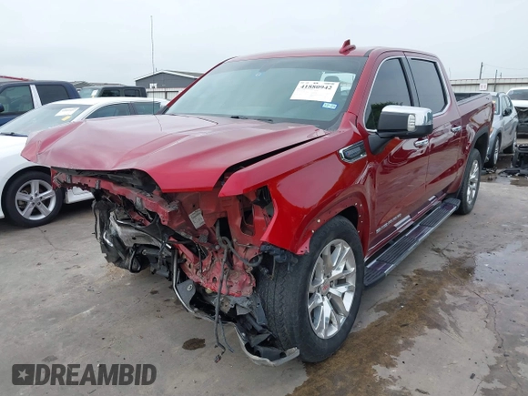 2021 GMC Sierra 1500 SLT z VIN 3GTU9DED2MG153183, wystawiony jako IAAI lot #41880942 z przebiegiem 84 686 mil mil oraz . Historia ofert i sprzedaży dostępna na DreamBid. Obrazek 2.