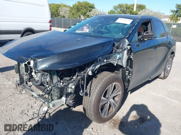 2024 Lexus RX with VIN JTJCHMAA3R2018477, listed as a IAAI auction lot 41738156 with 7,480 mi miles. Bid and sale history available at carsss.com. Image 19.