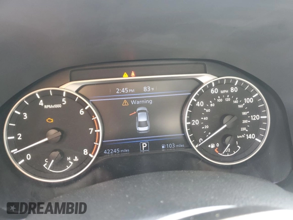 2021 Nissan Altima SV z VIN 1N4BL4DW8MN382220, wystawiony jako Copart lot #54257995 z przebiegiem 42 245 mil mil oraz Szkoda całkowita • Salvage title. Historia ofert i sprzedaży dostępna na DreamBid. Obrazek 9.