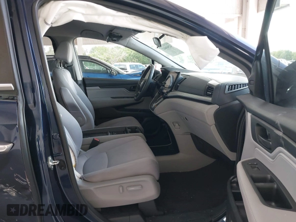 2018 Honda Odyssey EX with VIN 5FNRL6H56JB070610, listed as a IAAI auction lot 42569647 with 78,554 mi miles and . Bid and sale history available at DreamBid. Image 5.