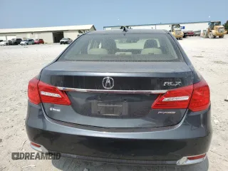 2016 Acura RLX Tech Pkg with VIN JH4KC1F55GC000317, listed as a Copart auction lot 71071264 with 107,861 mi miles and Salvage Title. Bid and sale history available at carsss.com. Image 6.