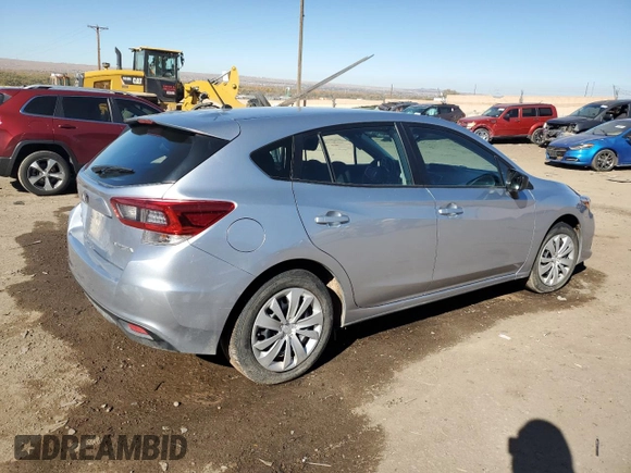 2022 Subaru Impreza z VIN 4S3GTAB67N3706269, wystawiony jako Copart lot #80707564 z przebiegiem 39 953 mil mil oraz Szkody całkowita. Historia ofert i sprzedaży dostępna na DreamBid. Obrazek 3.