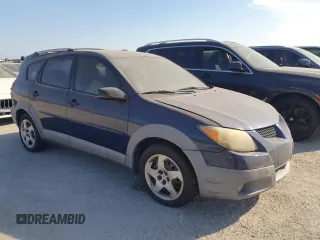 2003 Pontiac Vibe with VIN 5Y2SL62803Z470244, listed as a Copart auction lot 75747554 with 0 mi miles and Salvage Title. Bid and sale history available at carsss.com. Image 4.