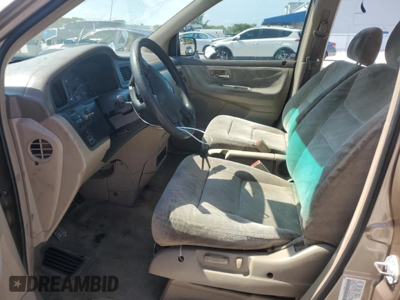 2004 Honda Odyssey EX-RES z VIN 5FNRL18814B125773, wystawiony jako Copart lot #58205565 z przebiegiem 250 732 mil mil oraz Szkoda całkowita • Salvage title. Historia ofert i sprzedaży dostępna na DreamBid. Obrazek 7.