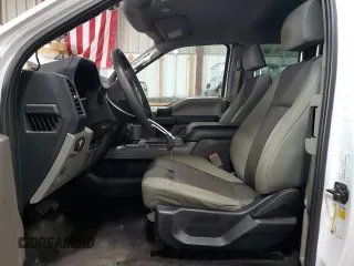 2017 Ford F-150 XL with VIN 1FTEX1CP0HKD23898, listed as a Copart auction lot 45652665 with 0 mi miles and Salvage Title. Bid and sale history available at carsss.com. Image 7.
