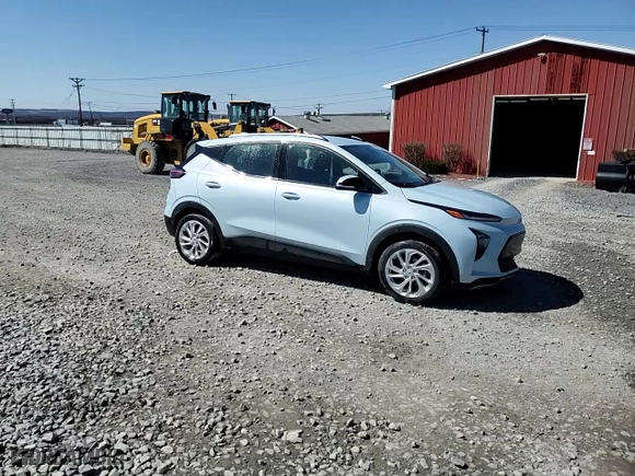 2023 Chevrolet Bolt EUV LT with VIN 1G1FY6S07P4145163, listed as a Copart auction lot 49445985 with 18,795 mi miles and Salvage Title. Bid and sale history available at carsss.com. Image 14.