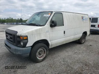 2010 Ford Econoline Cargo Commercial with VIN 1FTNE1EW2ADA23672, listed as a Copart auction lot 52943735 with 364,186 mi miles and Clean Title. Bid and sale history available at carsss.com. Image 1.