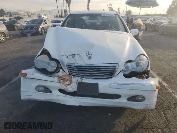 2003 Mercedes-Benz C 230/260/280/320 with VIN WDBRF64J33F391138, listed as a Copart auction lot 82374944 with 95,976 mi miles and Clean Title. Bid and sale history available at DreamBid. Image 5.