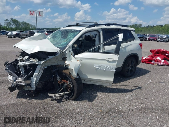 2019 Honda Passport Touring z VIN 5FNYF7H91KB001286, wystawiony jako IAAI lot #41733668 z przebiegiem Nie podano mil oraz . Historia ofert i sprzedaży dostępna na DreamBid. Obrazek 17.