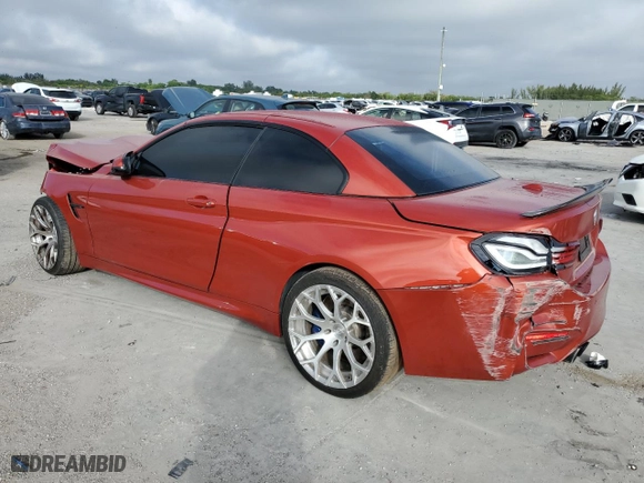 2020 BMW M4 with VIN WBS4Z9C01L5N48032, listed as a Copart auction lot 85590344 with 50,164 mi miles and Salvage Title. Bid and sale history available at carsss.com. Image 2.