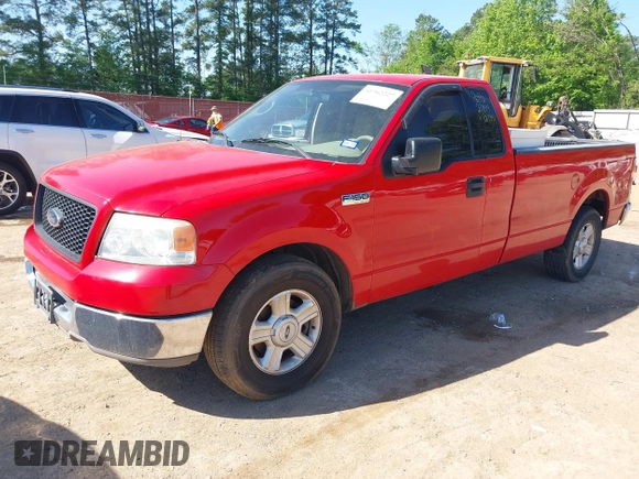 2004 Ford F-150 XL with VIN 1FTRF12W04NB83941, listed as a IAAI auction lot 41962227 with 168,463 mi miles. Bid and sale history available at carsss.com. Image 2.