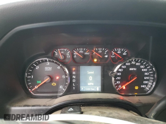 2017 Chevrolet Silverado 1500 with VIN 1GB0CUEG6HZ246969, listed as a Copart auction lot 47826245 with 132,815 mi miles and Salvage Title. Bid and sale history available at DreamBid. Image 9.