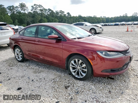 2015 Chrysler 200 S z VIN 1C3CCCBB7FN590895, wystawiony jako Copart lot #58063265 z przebiegiem 115 611 mil mil oraz Szkoda całkowita • Salvage title. Historia ofert i sprzedaży dostępna na DreamBid. Obrazek 4.