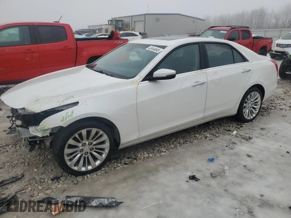 2016 Cadillac CTS Luxury Collection AWD with VIN 1G6AX5SX0G0196459, listed as a Copart auction lot 43444645 with 97,659 mi miles and Clean Title. Bid and sale history available at DreamBid. Image 1.