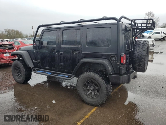 2008 Jeep Wrangler Unlimited Rubicon with VIN 1J4GA69188L642528, listed as a Copart auction lot 50103815 with 165,703 mi miles and Salvage Title. Bid and sale history available at carsss.com. Image 2.