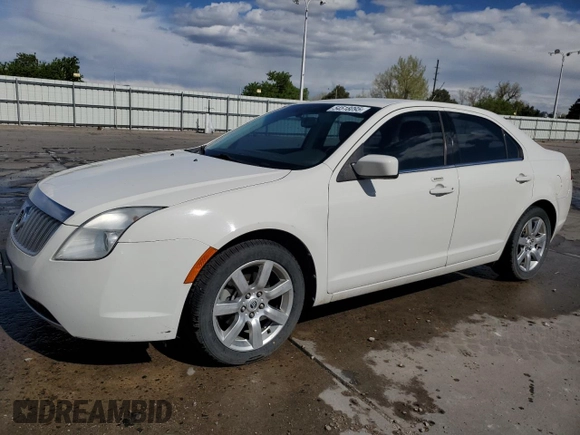 2010 Mercury Milan Premier z VIN 3MEHM0JGXAR660176, wystawiony jako Copart lot #54518095 z przebiegiem 138 634 mil mil oraz Szkoda całkowita • Salvage title. Historia ofert i sprzedaży dostępna na DreamBid. Obrazek 1.