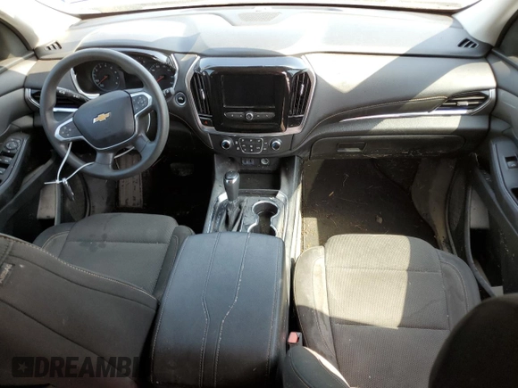 2020 Chevrolet Traverse LS с VIN 1GNERFKWXLJ245930, выставлен на аукционе Copart как лот 51657195 с пробегом Не указан миль и Списание • Salvage title. История ставок и продаж доступна на DreamBid. Изображение 8.